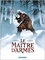 The cover of the award-winning book The Master of Arms