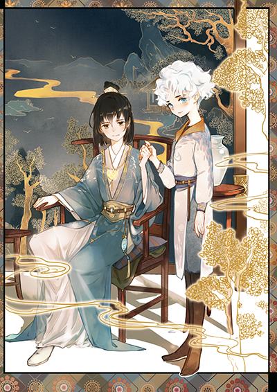表紙　傘少女夢談