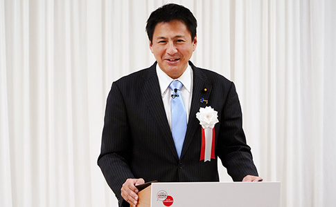 壇上の武井副大臣